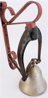Antique Cast Iron and Aluminum Dinner Bell
