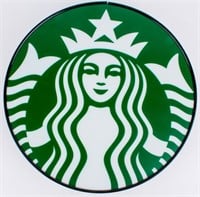Advertising Starbucks Coffee Illuminated Sign