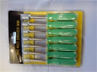 CAMCO 7 PC. MM NUT DRIVER SET- 5MM-10MM & 12MM
