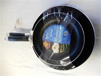 IMPERIAL HOME 2 PC. FRY PAN SET- 10" & 13" - NEW