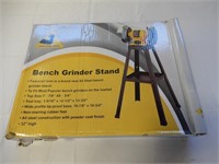 BENCH GRINDER STAND W/ TOOL TRAY- NEW IN BOX