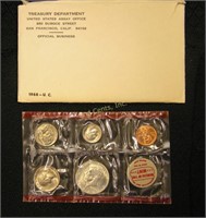 1968 Uncirculated Mint Set-D Mint