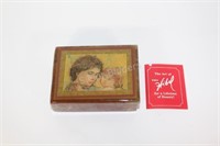 The Fine Art of Edna Hibel Marble Painted Case