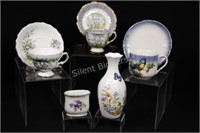 Bone China Tea Cups, Lefton & Royal Albert