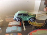 Rare Miniature Salesman Sample Sedan Car-Green