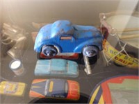 RARE Miniature Salesman Sample Blue Coupe Car