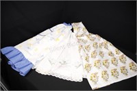 Vintage Full & Half  Embroidered and Print Aprons