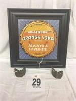 Vintage Advertising Orange Soda and 2 Brass