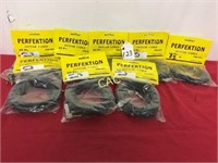 8pc 1-10ft 7-20ft Guitar Cord Metal End New In Box