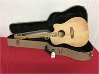 Cole Clark 6st Dreadnaught Bunya Top Guitar, Case