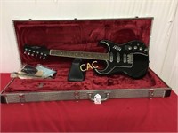 Burns New Bison Guitar w/Case