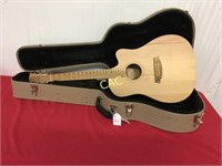 Cole Clark 6st. Dreadnaught Bunya Top Guitar, Case