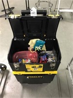 Stanley Rolling Workshop Tool Box w/Contents