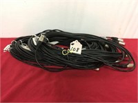 9pc Sescom 25' XLR Cable