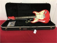 Burns Cobra New-Matik-Guards Red Guitar w/Case