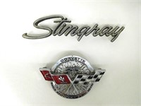 Badges - Stingray and 25th Anniv Corvette