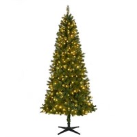 7.5 ft. Pre-Lit LED Wesley Spruce Christmas Tree