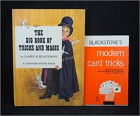 2 Blackman & Blackstone Tricks & Magic Books Lot
