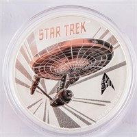 Coin 2016 Star Trek $1 Silver Round .999 Fine