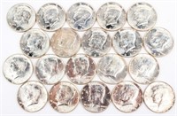Coin 1967 Kennedy Half Dollars 20 Coins 40%