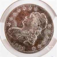Coin 1832 Bust Half Dollar Very Fine