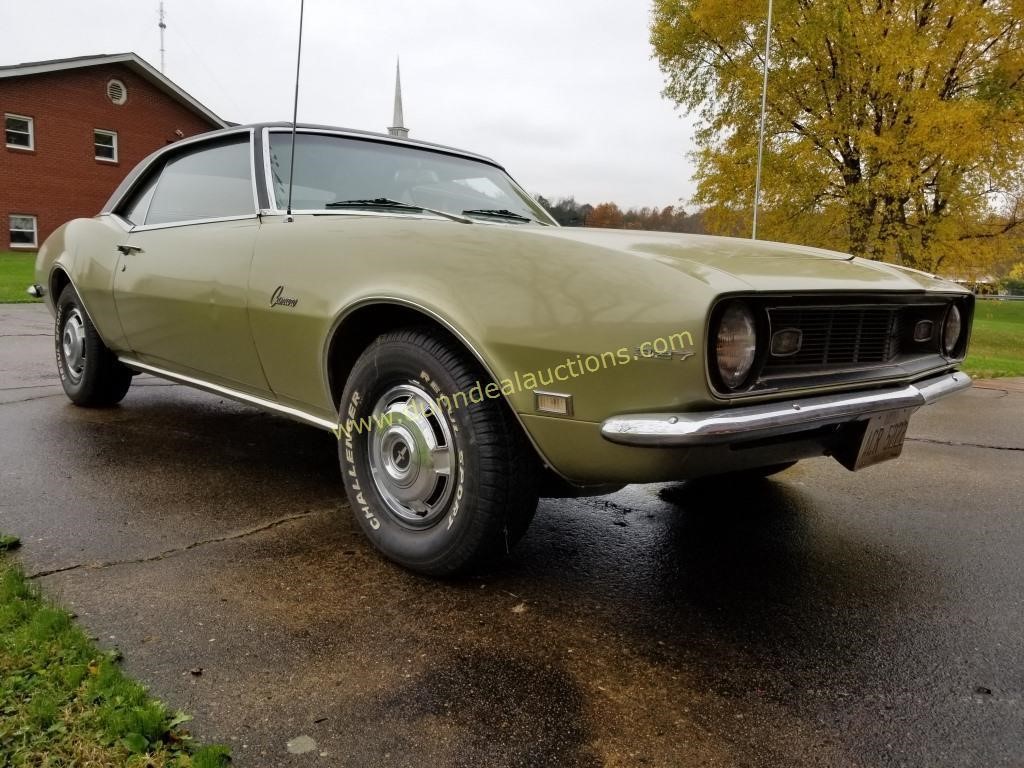 1968 Chevrolet Camaro 327/Auto ABSOLUTE Auction Item