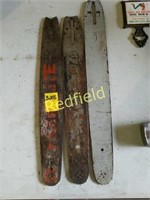 Lot of 3 misc chainsaw blades 18.5" & 20"