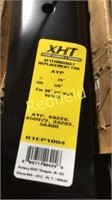 Lot of 7 XHT AYP 20" rotary blades