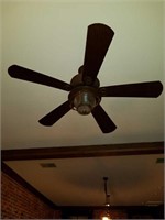 VINTAGE STYLED LIGHT FIXTURES AND CEILING FAN