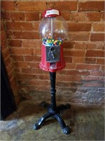 VINTAGE GUMBALL MACHINE ON STAND