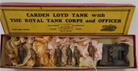 Britains. #1322. Carden Loyd Tank with Troops.