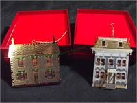 2 Bing & Grondahl Doll House Xmas Ornaments #3