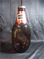 Large Glass Bottle from Black Label Beer