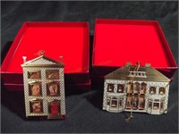 2 Bing & Grondahl Doll House Xmas Ornaments #2