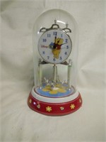 Disney Winnie the Pooh Glass Anniversary Clock