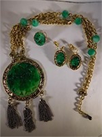 Vintage 3pc Costume Jewelry Set