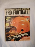 1963 Pro Football with Jim Brown on Cover
