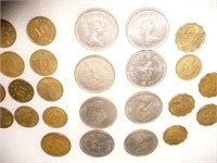 25 Vtg Hong Kong Coins