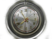 Clock - Cadillac Hubcap