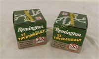 1000 rounds of REMINGTON 22 CAL THUNDERBOLT AMMO#1