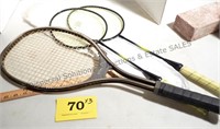 Badminton & Tennis Racquets