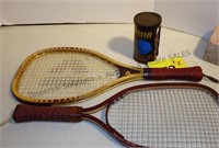2 Squash Racquets With Balls
