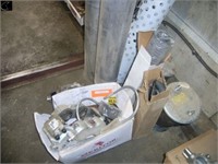 Large brake caliper, air bags