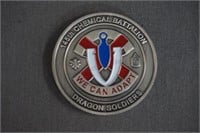 U.S. Army Chemical Battalion Dragon Challenge Coin