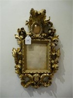 EARLY 19TH C CARVED GILTWOOD FRAME