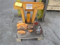 Central Hydraulics 12 Ton Cap Pipe Bender