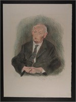 Raphael Soyer Portrait Isaac B Singer 21/150