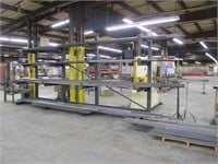 Cantilever Rack w/ Contents Including: