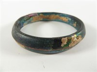 Antique Roman Glass Iridescent Bracelet