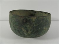Antique Roman Bronze Bowl